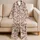 Blush Botanical Blossoms for Relaxed Coastal Lounging and Sunny Weekend Beach Escapes Satin Pajamas Set - 5
