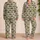 Art Deco Fan Geometry for Relaxed Evenings and Cozy Weekend Lounging Satin Pajamas Set - 2