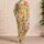 Autumn Pumpkins And Sunflowers For Cozy Harvest Season Lounging And Relaxed Fall Evenings Satin Pajamas Set - 4