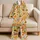 Autumn Pumpkins And Sunflowers For Cozy Harvest Season Lounging And Relaxed Fall Evenings Satin Pajamas Set - 5