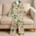 Colorful Geometric Folk Art For Cozy Evenings And Cheerful Home Lounging Satin Pajamas Set - 5