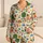 Colorful Geometric Folk Art For Cozy Evenings And Cheerful Home Lounging Satin Pajamas Set - 1