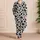 Black And White Cow Spots For Cozy Lounging And Relaxed Weekend Mornings At Home Satin Pajamas Set - 4