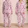 Soft Pink Heart Motifs for Cozy Valentine Lounging and Sweet Everyday Comfort Satin Pajamas Set - 2