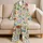 Watercolor Wildflowers, Butterflies & Garden Bugs for a Whimsical Springtime Escape Satin Pajamas Set - 5