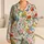 Watercolor Wildflowers, Butterflies & Garden Bugs for a Whimsical Springtime Escape Satin Pajamas Set - 1