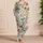 Watercolor Wildflowers, Butterflies & Garden Bugs for a Whimsical Springtime Escape Satin Pajamas Set - 4