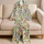 Hand Drawn Food and Drink Motifs for Cozy Brunch Lovers and Culinary Enthusiasts Satin Pajamas Set - 5