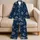 Celestial Mandala Moon and Star Motifs for Cozy Stargazing Evenings Satin Pajamas Set - 5