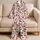Santa Snowman Gifts and Ornaments for Cozy Christmas Mornings and Festive Gifting Satin Pajamas Set - 5