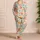 Watercolor Wildflower Blooms For Cheerful Spring Mornings And Cozy Evenings Satin Pajamas Set - 4