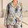 Watercolor Wedding Couple and Flowers for Romantic Bridal Celebrations Satin Pajamas Set - 1