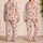 Sweet Teddy Bear And Pink Gift Boxes For Cozy Valentine Evenings And Relaxing Satin Pajamas Set - 2