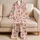 Sweet Teddy Bear And Pink Gift Boxes For Cozy Valentine Evenings And Relaxing Satin Pajamas Set - 5