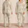 Pastel Hot Air Balloons for Cozy Weekend Lounging and Whimsical Travel Dreams Satin Pajamas Set - 2