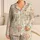 Pastel Hot Air Balloons for Cozy Weekend Lounging and Whimsical Travel Dreams Satin Pajamas Set - 1