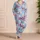 Watercolor Baseballs, Red Bows & Stars for Cozy Game Day Lounging and Gift Giving Satin Pajamas Set - 4