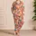 Ice Cream Cones, Watermelon And Seashells For Cheerful Summer Lounging At Home Satin Pajamas Set - 4