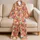 Ice Cream Cones, Watermelon And Seashells For Cheerful Summer Lounging At Home Satin Pajamas Set - 5