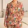 Ice Cream Cones, Watermelon And Seashells For Cheerful Summer Lounging At Home Satin Pajamas Set - 1