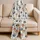 Preppy Teddy Bears in Blue Stripes for Cozy Weekend Lounging and Thoughtful Gift Giving Satin Pajamas Set - 5