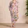 Fuchsia Gingerbread Cookies and Candy Canes for Cozy Christmas Celebrations at Home Satin Pajamas Set - 4