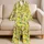 Hedgehog And Lemon Garden For Cozy Cottage Evenings And Cheerful Gift Giving All Year Satin Pajamas Set - 5