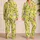 Hedgehog And Lemon Garden For Cozy Cottage Evenings And Cheerful Gift Giving All Year Satin Pajamas Set - 2