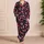 Bold Raspberry Hearts for Cozy Valentine Evenings and Everyday Lounging Satin Pajamas Set - 4