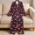 Bold Raspberry Hearts for Cozy Valentine Evenings and Everyday Lounging Satin Pajamas Set - 5