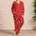 White Heart And Flower Motifs For Cozy Romantic Evenings And Sweet Gift Giving Satin Pajamas Set - 4