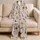 Hand Drawn Cat Cameos for Cozy Evenings and Quiet Weekends, A Gift for Cat Lovers Satin Pajamas Set - 5