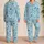 Blue Ocean Sea Life for Relaxing Coastal Getaways and Beach Trip Comfort Satin Pajamas Set - 2