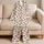Red Cherry Clusters for Cozy Lounging and Sweet Weekend Mornings at Home for Women Satin Pajamas Set - 5