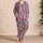 Whimsical Woodland Owls for Cozy Evenings and Relaxed Weekend Lounging Satin Pajamas Set - 4