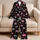 Magenta And Silver Stars For Cozy Evenings, Bold Celestial Style For Relaxing Nights Satin Pajamas Set - L1DISTACST