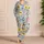 Watercolor Wildflowers for Relaxed Evenings and Cozy Weekend Lounging at Home for Her Satin Pajamas Set - 0HF4V1WFH5