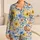 Watercolor Wildflowers for Relaxed Evenings and Cozy Weekend Lounging at Home for Her Satin Pajamas Set - 1