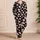 Pink Daisy Blooms for Cozy Evenings and Relaxed At-Home Lounging All Year for Her Satin Pajamas Set - 4