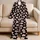 Pink Daisy Blooms for Cozy Evenings and Relaxed At-Home Lounging All Year for Her Satin Pajamas Set - 5
