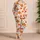 Pumpkins Maple Leaves And Music Notes For Cozy Autumn Evenings At Home Satin Pajamas Set - 4