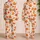 Pumpkins Maple Leaves And Music Notes For Cozy Autumn Evenings At Home Satin Pajamas Set - 2