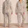 Pastel Tulips and Lavender for Relaxed Springtime Lounging and Cozy Mornings Satin Pajamas Set - 2