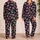 Watermelon Slice Summer Night Lounge Style for Relaxed Warm Weather Evenings Satin Pajamas Set - 2