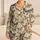 Indigo Butterfly Motif for Cozy Evenings and Relaxed Lounging at Home Satin Pajamas Set - 1