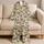 Indigo Butterfly Motif for Cozy Evenings and Relaxed Lounging at Home Satin Pajamas Set - 5