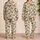 Indigo Butterfly Motif for Cozy Evenings and Relaxed Lounging at Home Satin Pajamas Set - 2