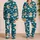 Whimsical Baby Dragons Among Clouds for Cozy Bedtime Dreams and Nighttime Magic Satin Pajamas Set - 2