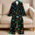 Neon Teal And Ember Paw Prints For Cozy Evenings, Relaxed Lounging And Pet Lovers Satin Pajamas Set - 5