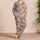 Celestial Sun Moon Roses and Strawberries for Cozy Bohemian Evenings and Lounging Satin Pajamas Set - 4